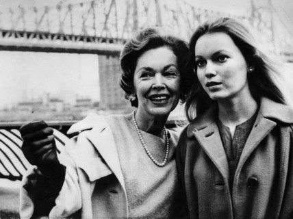 Mia Farrow and Maureen O'Sullivan.