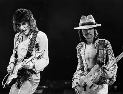 Faces, Ron Wood and Tetsu Yamauchi.