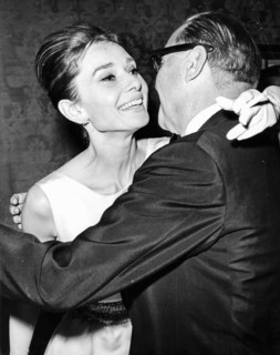 Audrey Hepburn and Jack Benny.
