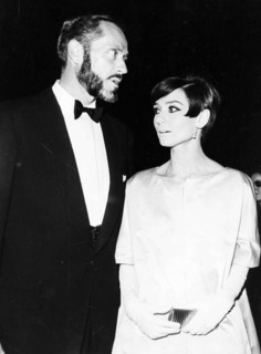 Audrey Hepburn and Mel Ferrer.