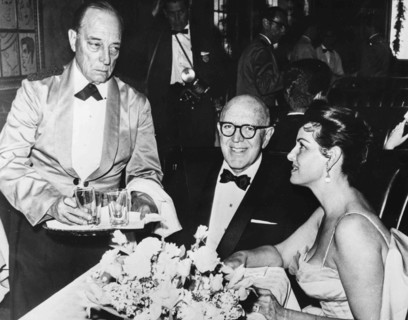 Buster Keaton, Jimmy Mchugh and Jane Russell.