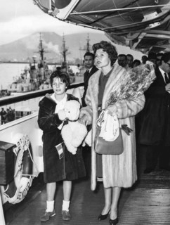 Rita Hayworth With Daughter Yasmin.