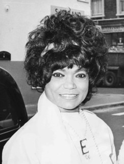 Eartha Kitt.