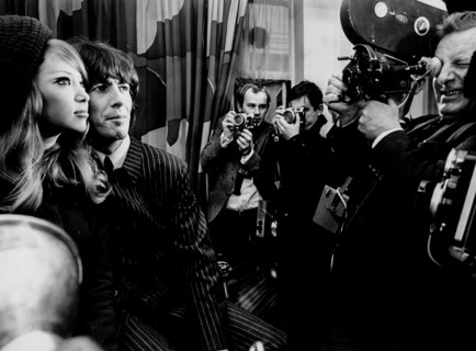 George Harrison and Pattie Boyd.
