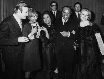 Pier Quinto Cariaggi, Lara Saint Paul, Eartha Kitt, Lionel Hampton and Luisa Rivelli.