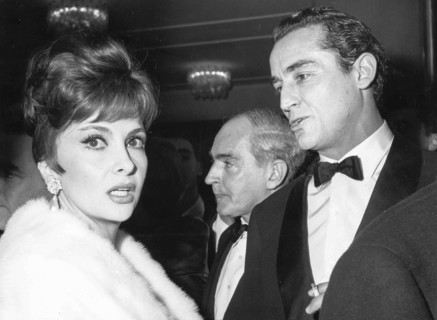 Gina Lollobrigida and Vittorio Gassman.