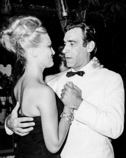 Helene Chanel and Alberto Lupo.