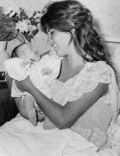 Antonella Lualdi With Daughter Antonella.