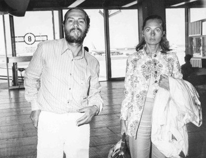 Nino Manfredi With Wife Erminia.