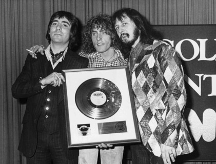 Roger Daltrey, John Entwistle and Keith Moon.