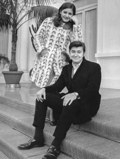 Bobby Solo and Roberta Amadei.