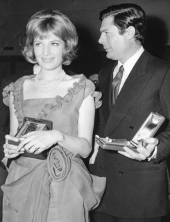 Monica Vitti and Marcello Mastroianni.