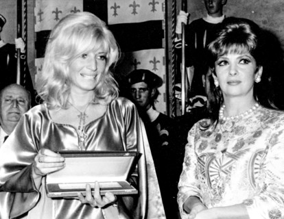 Monica Vitti and Gina Lollobrigida.
