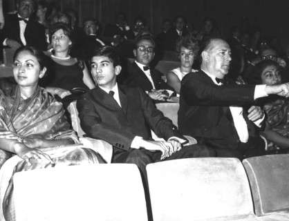 Roberto Rossellini and Sonali Das Gupta.