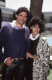 Michael Nouri and Jennifer Beals.