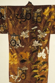 Japan Old Kimono Used During Kabuki Theatre Performances
