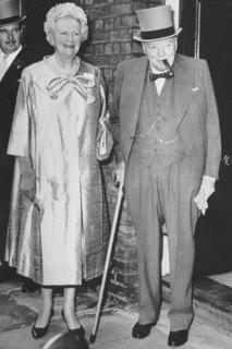 Winston Churchill and His Wife Clementine