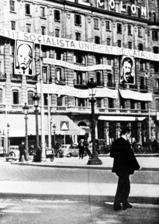 Republican Banner In Madrid.