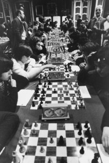Italy, milan, chess tournament for  boys, 1973