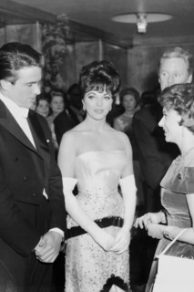 Warren beatty, joan collins, 1961