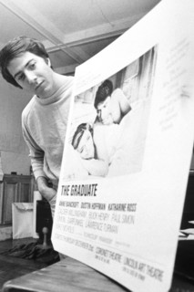 The graduate, dustin hoffman, 1967
