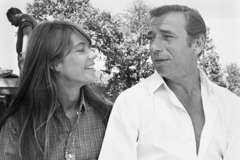 Francoise hardy, yves montand, 1966