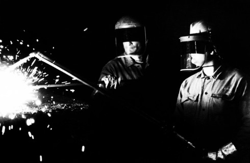 Italy, terni steel mill, 70