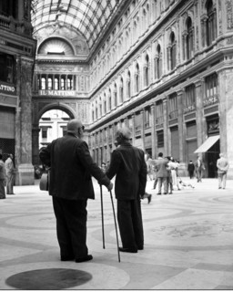 Galleria umberto I, naples, 60's