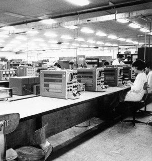 Sgs microelettronica, microelectronics company, segrate, italy 70's