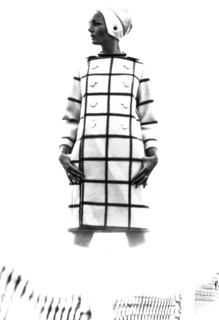 1960's style coat with bottons