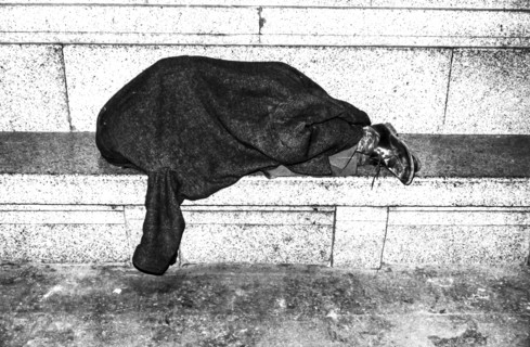 Italy, milan, stazione centrale, homeless