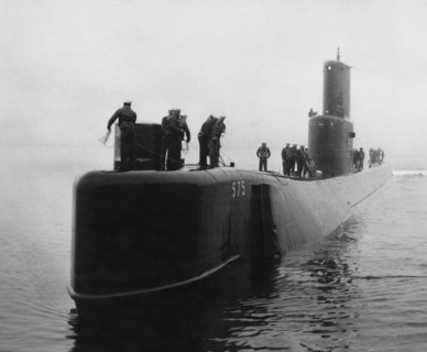 Uss seawolf SSN 575, 10th october 1958