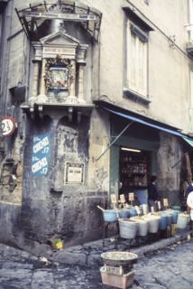 Italy, campania, naples, delicatessen, 70's