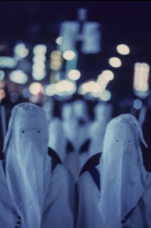 Holy week, hooded procession, taranto, puglia, italy, 70's