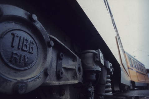 Detail of tram rails, 70's