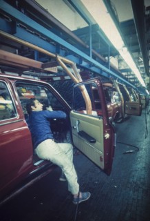 Fiat car industry, turin, 70's