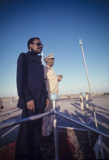 Mohamed siad barre and albert gongo, 70's