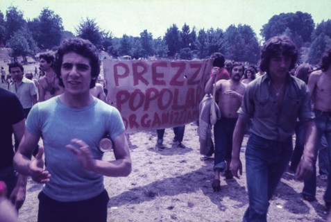 Festa del Proletariato Giovanile, lambro park, milan, 1976