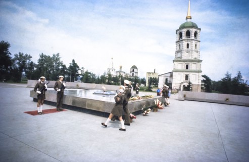 Ussr, siberia, irkutsk, change of the guard
