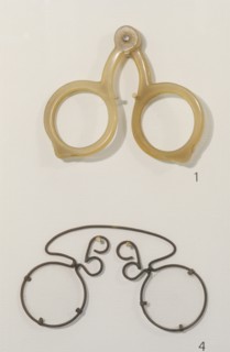 Eyewear history, fassamano scissors and metal glasses, XIX century