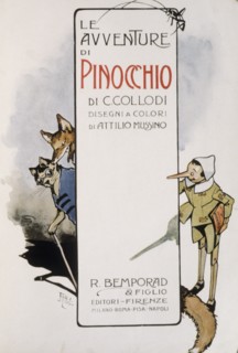 The Adventures of Pinocchio by Carlo Collodi illustrated by attilio mussino, 1919