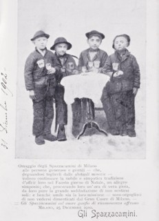 Little chimney sweepers, milano, 1902