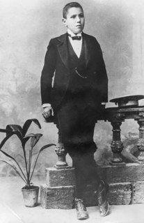 The young Francesco Baracca at the time of high school in Florence, 1905