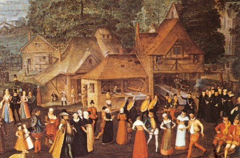 Festival at bermondsey, marcus gheeraerts the elder, 1569