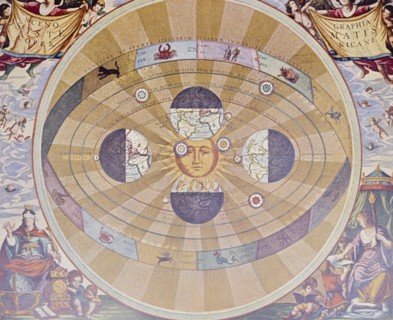 Copernican system, the sun at the center of the universe