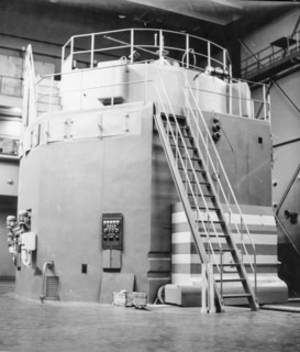 Interior of the nuclear Inbetriebnahme, DDR, East Germany, 1957
