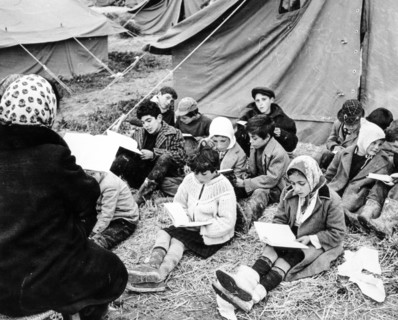 Earthquake in sicily, gibellina, belice, Italy, 1968