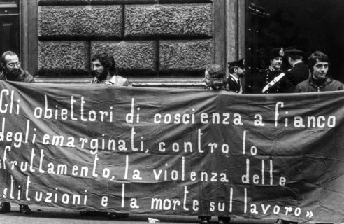 Conscientious objectors, italy 1975