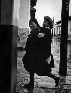 Woman with child, mexico