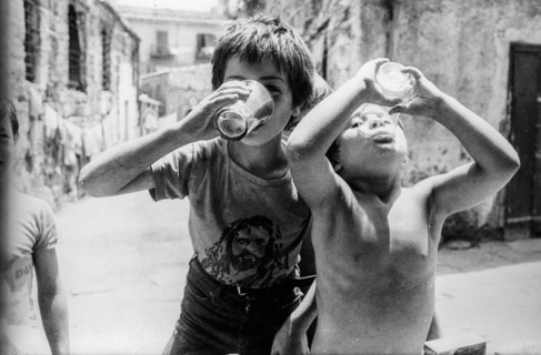 Children, palermo, sicily